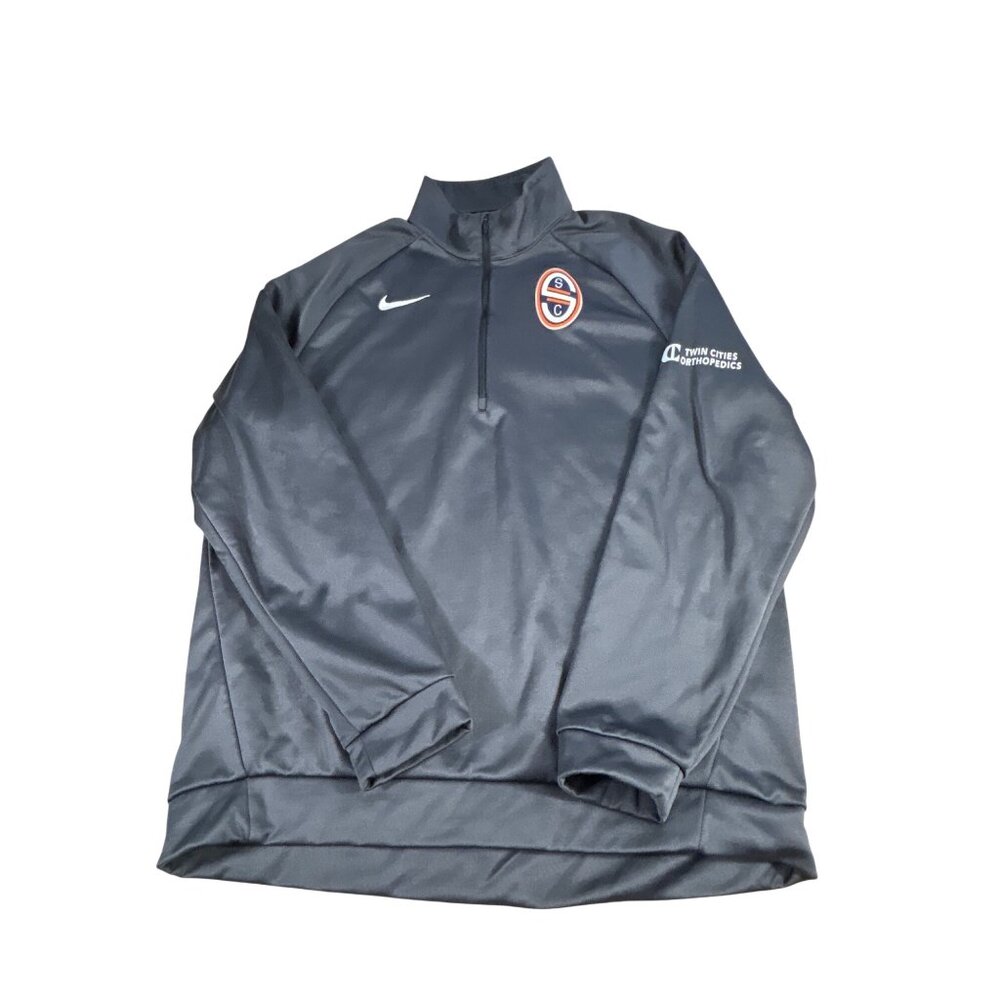 Salvo Soccer Club Nike Dri-FIT Quarter-Zip Men's XL Gray Pullover Minnesota